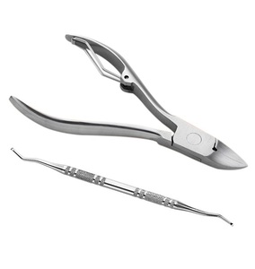 Pince à cuticules en acier inoxydable avec ouverture large pour manucure et pédicure - Emballage en boîte cadeau - Product Image 2