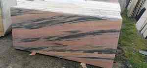 Mármol Rosa Premium de Lujo, Losa Grande de Dolomita, Piedra Natural de Alta Calidad, Diseño Moderno y Elegante, Superficie Flameada, Duradera - Product Image 4