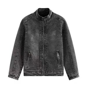 Veste matelassée vintage en toile doublée polaire pour homme, coupe slim coréenne, respirante, coupe-vent, 100 % coton, manteau décontracté pour jeunes hommes - Product Image 2