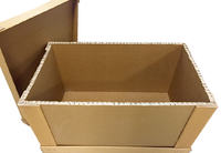 Caja de Cartón de Papel Kraft Tipo Panal, Directo de Fábrica, Tamaño Personalizado, Embalaje Reciclable para Carga y Logística