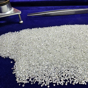 Diamantes Sueltos Pulidos Cultivados en Laboratorio de 1.00mm a 1.10mm, Corte Brillante Redondo, Color DEF, Claridad VVS VS, Precio al por Mayor - Product Image 1