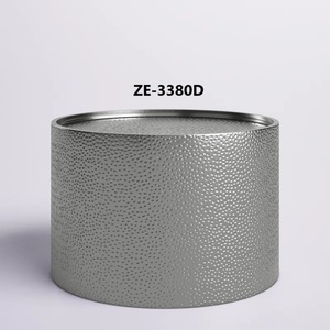 Table basse ronde en aluminium, 26 pouces de diamètre, 17 pouces de hauteur, design industriel, décoration de meubles d'intérieur, finition durable - Product Image 2