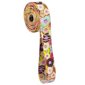 Bandes d'exercice personnalisées haute élasticité pour femmes, pour hanches, fesses et cuisses, 600*50mm, lot de 4, rose, mini bandes de résistance en boucle - Product Image 5