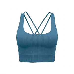 Sujetador Deportivo de Yoga de Alta Calidad, Transpirable y de Alto Impacto, con Espalda Cruzada Elegante y Convertible, para Correr, Fitness y Ropa Deportiva - Product Image 4