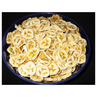 Voedzame Vietnamese Mekong bananenchips voor alle leeftijden, gebakken, zoete smaak, harde textuur, originele fruit- en groentesnack, knapperig.