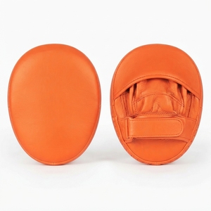 Almohadillas de Boxeo de Cuero Vacuno, Duraderas, Ecológicas, Suaves, para Kickboxing, Equipo de Entrenamiento para Todas las Estaciones - Product Image 1