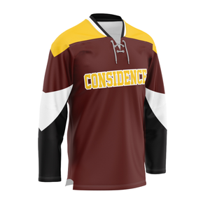 Camiseta de Hockey sobre Hielo Sublimada Personalizada al por Mayor, Uniforme de Hockey Sublimado para Clubes y Ligas, Ropa Deportiva - Product Image 2
