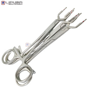 คีมจับครอบฟัน KERAMOGRIP ขนาด 145 มม. รุ่น TC Root Straight คีมจับแบบแมนนวล ทำจากสแตนเลสสตีล พร้อมหัวจับแบบเพชร สำหรับยึดครอบฟัน - Product Image 1