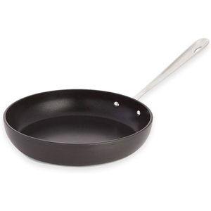 Heavy Duty Aluminum with Straight Sides and Flat Riveted <b>Handle</b> Deep Frying <b>Pan</b> Skillet for Professional Restaurant and Home - Product Image 2