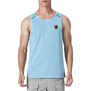 Camiseta sin Mangas Ligera y Cómoda para Hombre, Diseñada para Uso Diario Informal, Tejido Suave, Transpirable, Ecológico, Ajuste Duradero - Product Image 1