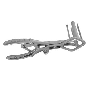 Retractor de 4 cuchillas autorretenible con husillo de bloqueo, reutilizable, de acero inoxidable, para uso abdominal y torácico, de Dentavex - Product Image 3