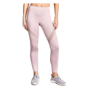 Leggings Deportivos de Cintura Alta para Mujer, Estampados a Rayas, de Poliéster, Elásticos y Ajustados, con Efecto Push-Up - Product Image 2
