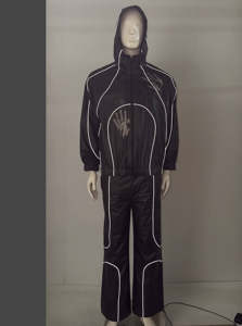 เสื้อแจ็คเก็ตกันลมแบบกลับด้านได้สำหรับผู้ชาย ผ้าไนลอนเนื้อนุ่ม น้ำหนักเบา สะท้อนแสง ปรับอุณหภูมิด้วยระบบทำความร้อน  สำหรับฤดูหนาว สไตล์สตรีทแวร์  สามารถสั่งทำได้ - Product Image 2