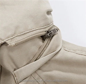 เสื้อโค้ทกันลมมีฮู้ดสำหรับฤดูใบไม้ร่วงแจ็คเก็ตบอมเบอร์แจ็คเก็ตผู้ชายขนาดกลางและยาวแฟชั่นคอตั้งเสื้อแจ็คเก็ตเสื้อโค้ทขนาดใหญ่ - Product Image 5