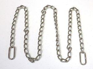 Juego de mangos de cadena cromados reutilizables para instrumentos veterinarios de obstetricia en ganado y animales de granja - Product Image 4