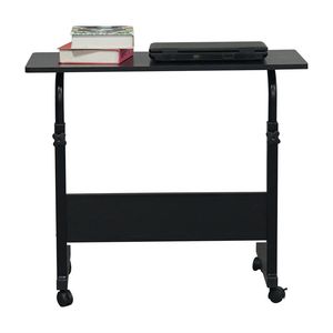 Black Removable P2 15MM Chipboard and Steel <b>Side</b> Table for Coffee Tables - Product Image 3