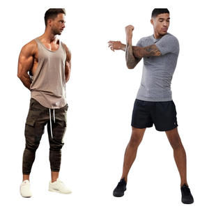Ropa Deportiva Ligera y Cortavientos para Hombre, Pantalones Cortos de Entrenamiento para Gimnasio, Camiseta sin Mangas, Sudadera con Capucha, Compresión - Product Image 2