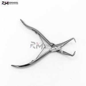 คีมต่อผมสแตนเลสสีเงิน รุ่นยอดนิยมของ RMI คีมสำหรับต่อผมแบบปรับแต่งได้ - Product Image 3