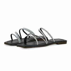 Sandalias de tacón informales negras CL1892 - Product Image 3