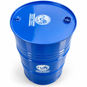 ถังเหล็กสีน้ำเงิน ยี่ห้อ Ngoc Chau ขนาด 25 กก. สำหรับเก็บของอุตสาหกรรม - Product Image 1