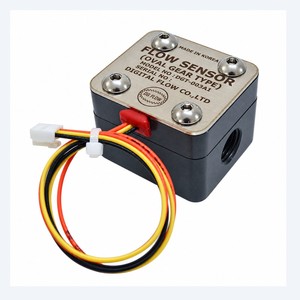 Débitmètre à engrenages micro-différentiels numérique DGT-003AI coréen, capteur de débit à engrenages ovales en aluminium, filetage interne PT 1/4 - Product Image 2