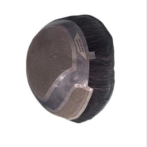 Taz Hair BD Prótesis Capilar de Cabello Humano Remy Indio con Onda Natural y Frente de Encaje, Calidad Premium - Product Image 5