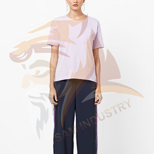 Camisetas Deportivas Casuales para Mujer, de Color Sólido, Transpirables y Ligeras, Camisetas de Alta Calidad con Logotipo Personalizado Estampado - Product Image 4