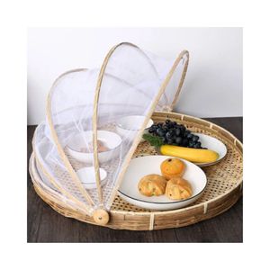 Vietnamese Handcrafted Heart-Shaped Vintage <b>Bamboo</b> Winnowing <b>Basket</b> Cover Eco-Friendly Decoration - Product Image 1