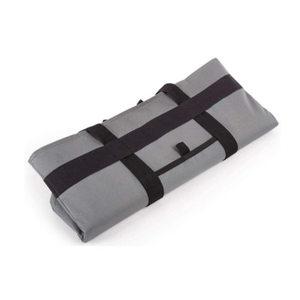 Sac isotherme portable et réutilisable 600D (gris) avec mousse thermique pour pique-niques et voyages - Product Image 3