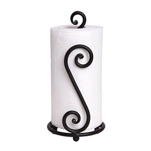 Modern Matte <b>Black</b> Stainless Steel <b>Paper</b> Towel Holder for Kitchen Countertop Standing <b>Tissue</b> Roll Dispenser In Low Price - Product Image 6