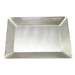 Stainless Steel Serving <b>Tray</b> <b>Mirror</b> Finish Decorative Metal Platter for Hotel Restaurant Wholesale Modern <b>Rectangular</b> <b>Tray</b> - Product Image 4