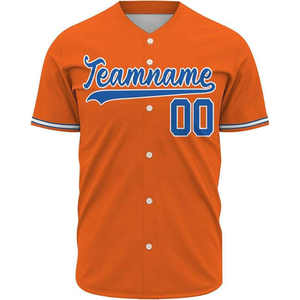 Maillot de baseball respirant de haute qualité pour hommes, séchage rapide, nouveau design tendance, impression personnalisée du nom/du numéro - Product Image 4