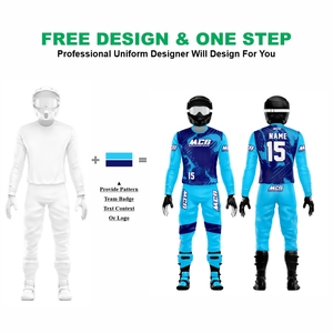 Top Trending Wholesale Stylish Digital Print Breathable 220g Polyester Fabric Dirt Bike Off-Road ATV Motocross Racing Gears - Product Image 2