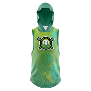 Hoodie sans manches pour homme, tendance, avec logo personnalisé imprimé, sublimation, impression en relief, polaire d'hiver, coupe classique - Product Image 1