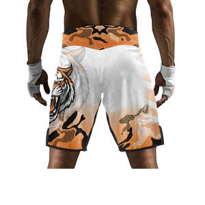 MMA Training Shorts for Martial Arts <b>Grappling</b> Gym Fitness Athletic Wear with Custom Sublimation Design - Product Image 4