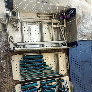 Ensemble de rétracteurs tubulaires orthopédiques manuels F.J.INTERNATIONAL FJI-0812 en acier inoxydable certifié CE, qualité supérieure, vente chaude, pour interventions chirurgicales minimales - Product Image 5