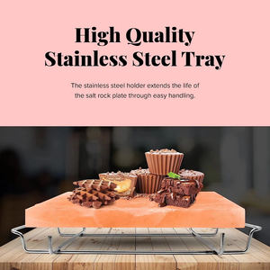 Artisanat Naturel de Haute Qualité - Briques et Carreaux de Sel de l'Himalaya, Planche de Cuisson en Sel Rose Cristallin pour Barbecue, Fait Main - Product Image 6