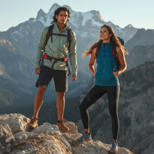 Vêtements de randonnée athlétiques de haute qualité pour hommes et femmes, vêtements de sport d'extérieur, respirants, à séchage rapide, vêtements de performance OEM - Product Image 2