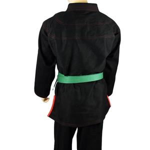 ชุดกิโมโน Gi Jitsu Gi สำหรับเทรนนิ่งผ้าทอสีกรมท่าสีชมพูน้ำเงิน-ดำ-ขาวทำจากผ้าฝ้ายสำหรับฝึกซ้อม - Product Image 1