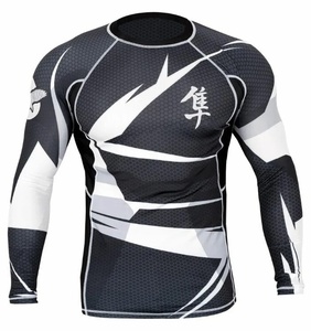 Camiseta Deportiva Sublimada Personalizada y Transpirable para Hombre, Camiseta Deportiva con Estampado, Absorbe la Humedad, Manga Larga, de Primera Calidad - Product Image 1