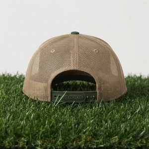 Gorra Trucker Verde para Hombre, Malla Trasera, Ajustable, Cierre a Presión, Bordada, Casual, para Exteriores, Estilo Béisbol - Product Image 5