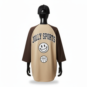 Camiseta de Béisbol para Mujer, Calidad Premium, Malla de Poliéster GSM, Diseño de Paneles Raglán de Dos Tonos, Logotipo Personalizado, Camiseta de Béisbol de Algodón para Mujer - Product Image 2