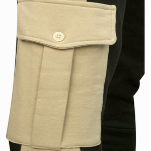 Pantalon de jogging droit pour homme, décontracté et tendance, coupe régulière confortable, longueur intégrale, respirant, séchage rapide, taille mi-haute, en toile - Product Image 5