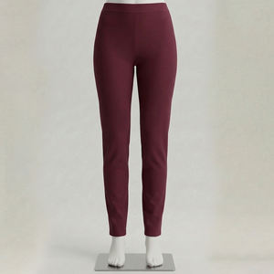 Conjunto Deportivo de 2 Piezas para Mujer, Talla Grande, Estilo Urbano, Top Corto Ajustado con Cierre y Leggings, Tela de Spandex/Algodón - Product Image 5