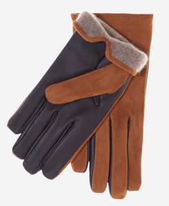 Gants en cuir longs jusqu'au poignet, non doublés, style uni, thermiques, pour l'hiver, usage quotidien, marron, noir - Product Image 4