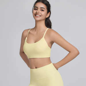 Ensemble de yoga 2 pièces pour femme, de marque renommée, dos nageur, col rond, longueur intégrale, sans manches, taille haute, uni, respirant, sans couture, haute performance - Product Image 5