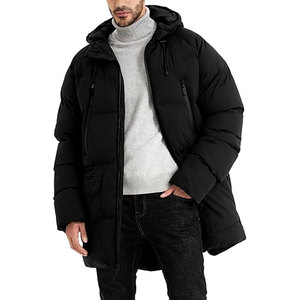 เสื้อแจ็คเก็ตพาร์กาแบบหนา 70% สำหรับฤดูหนาว รุ่น Solid International Reversible Plus Size Luxury Thermal Hooded พร้อมซับในผ้าฝ้าย - Product Image 5
