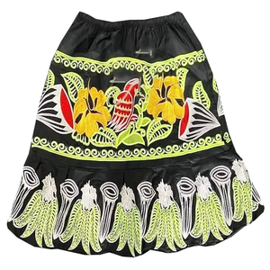 Hot Selling Female Pohnpei <b>Skirt</b> Floral Pattern Embroidered Midi <b>Elastic</b> Waist <b>Skirts</b> Island Micronesian Casual <b>Skirts</b> for Women - Product Image 6