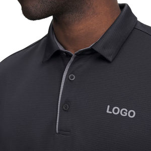 เสื้อโปโลผู้ชาย Custom Tech เนื้อผ้านุ่ม ระบายอากาศได้ดี แห้งเร็ว พร้อมบริการปักและรับผลิตแบบ OEM เสื้อกอล์ฟคุณภาพพรีเมียม - Product Image 4