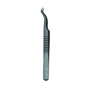 Precision Stainless Steel Eyelash Tweezers <b>Smooth</b> Tip Volume Lash Extension <b>Tool</b> at Competitive Prices - Product Image 3